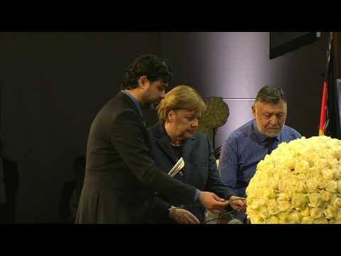 Merkel, Steinmeier and relatives pay tribute to Hanau victims