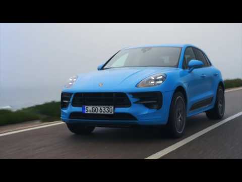 The new Porsche Macan GTS in Miami Blue Driving Video