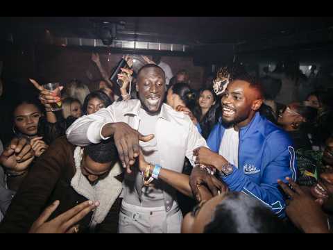 Stormzy parties with Brit Awards winner Dave