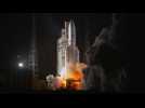 Ariane 5 lifts off with Japanese and South Korean satellites aboard