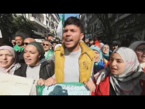 Protests against the Algerian regime