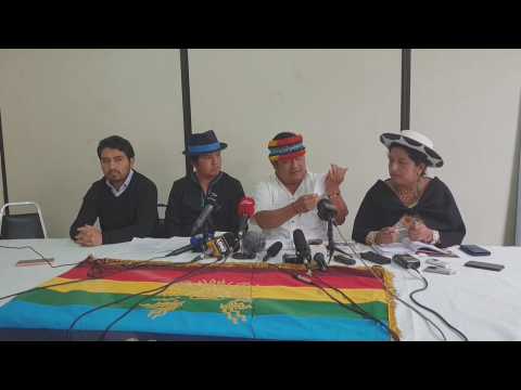 Ecuadorian indigenous leader rules out having been expelled from Guatemala