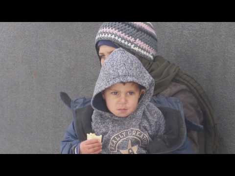 About 30 children killed and 500,000 displaced by violence and cold weather in Syria