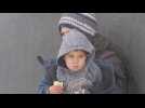 About 30 children killed and 500,000 displaced by violence and cold weather in Syria