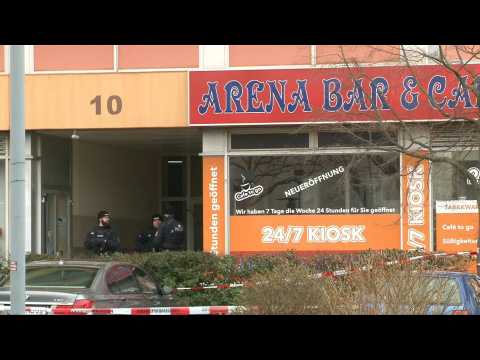 Germany shooting: scene outside Arena Bar &amp; Cafe
