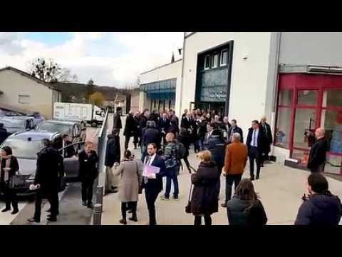 Les sept ministres et secrétaires d'État quittent les Vosges