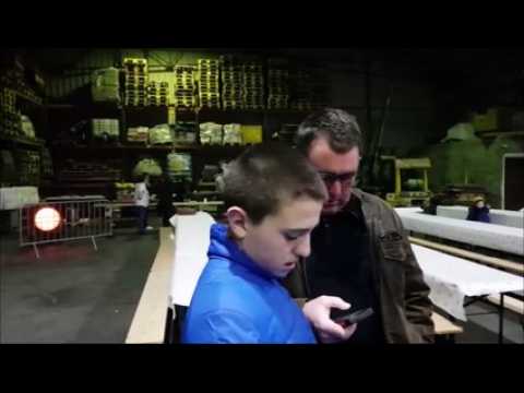 Vercel (25) : douze  chevaux comtois au départ pour Paris