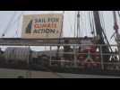 Youth activists sail Atlantic to attend UN climate conference in Germany
