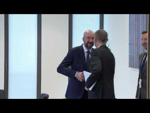 EU Council chief Charles Michel continues budget negotiations in Brussels