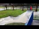 Hartzviller : le collège de la vallée de la Bievre de nouveau inondé