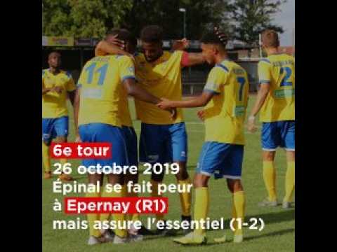 Coupe de France : le parcours du SAS Epinal en 120 secondes
