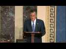 Republican Mitt Romney to convict Trump in impeachment trial - Label : AFPTV - First images - Category : News