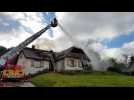 Échenoz-la-Méline : un incendie détruit une maison