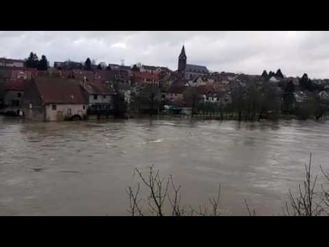 La Sarre sort de son lit