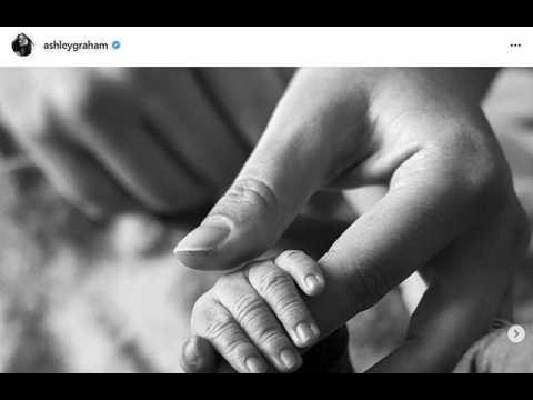 Ashley Graham shares first pictures of newborn son