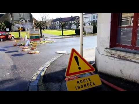 À Varennes-en-Argonne l'Aire a débordé mais est ne phase de décrue