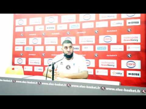 Anthony Racine (SLUC Nancy Basket) : "Quand tout le monde va bien, on voit le panier plus grand..."
