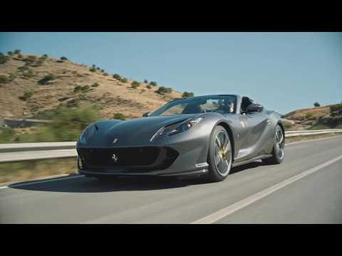 The new Ferrari 812 GTS Driving Video