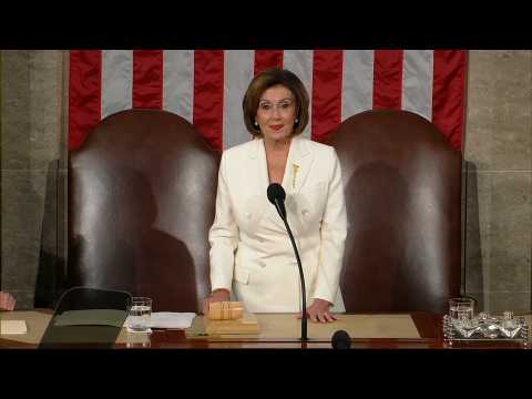US: Pelosi calls House to order before Trump's State of the Union speech