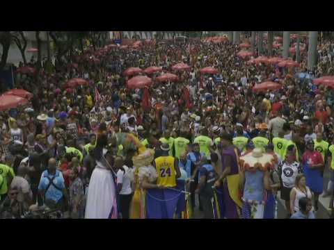 Rio de Janeiro carnival kicks off in Brazil