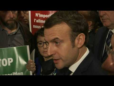 Emmanuel Macron inaugurates the 57th Paris International Agricultural Show