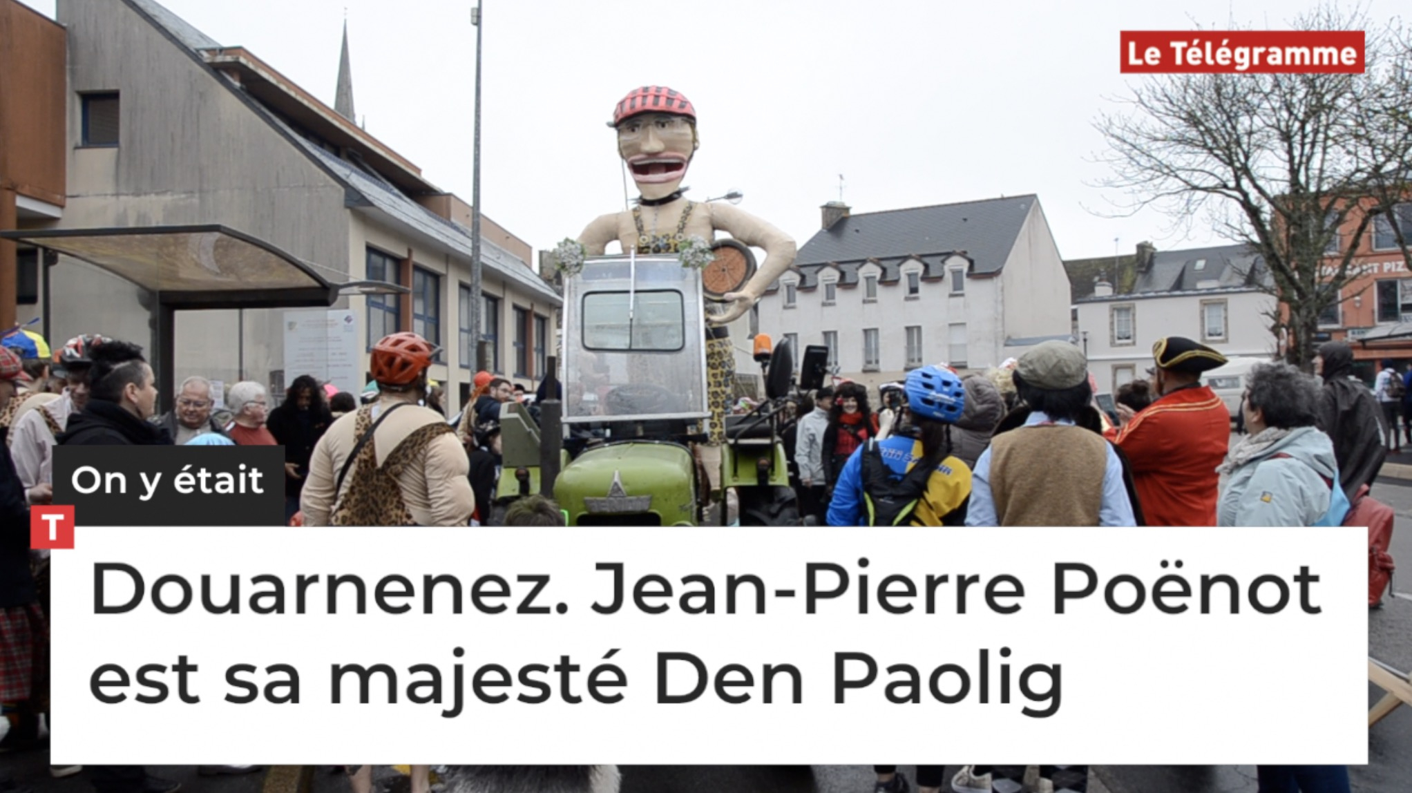 Douarnenez. Jean-Pierre Poënot est sa majesté Den Paolig (Le Télégramme)