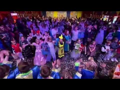 Les enfants s’éclatent pour carnaval