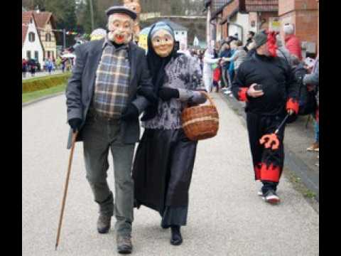 La cavalcade de carnaval de Mothern en février 2020