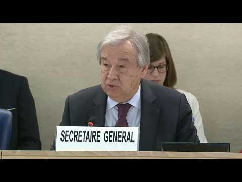 Human rights 'under assault': UN chief