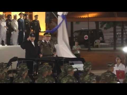 Nicaragua’s General Aviles begins 3rd consecutive term as Army chief