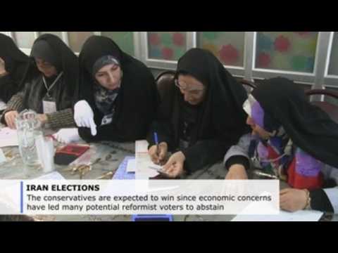 Iran votes for new Parliament which could favour conservatives