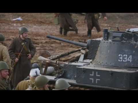 Belarus reenacts battle from Afghanistan war