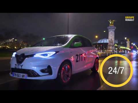 Groupe Renault and Ferrovial launch ZITY in Paris