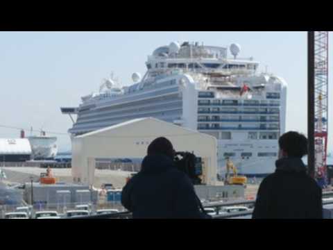 Last passengers begin leaving sticken cruise ship in Japan