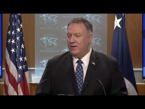 Pompeo: 'So far the reduction in violence is working' in Afghanistan