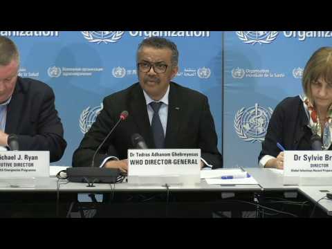 Iran, Italy, S.Korea virus cases 'deeply concerning': WHO chief