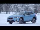 The new Subaru XV ECO HYBRID Snow driving