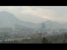 Morning shots of Kabul skyline before expected US-Taliban deal