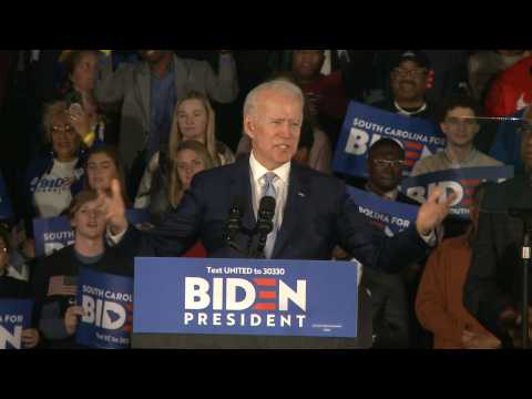'We are very much alive': Biden reacts following major win in South Carolina