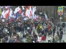 Opposition urges 'Russia without Putin' in rally for slain liberal - Label : AFPTV - First images - Category : News