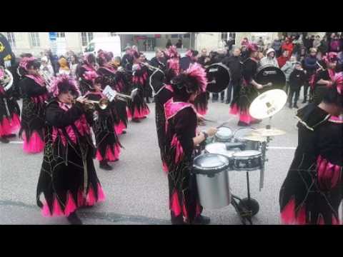 A Vittel, carnaval pluvieux mais carnaval heureux