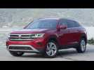 2020 Volkswagen Atlas Cross Sport Exterior Design in Aurora Red