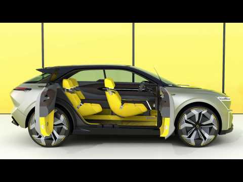 2020 Renault Morphoz - 3D Animatic - Interior Design
