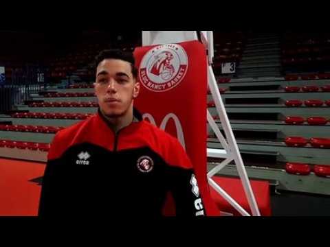 Enzo Goudou-Sinha (SLUC Nancy Basket) : "Nancy, c'est un peu comme la maison"