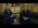 French President Macron hosts Jordan's King Abdulllah II