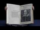 Shakespeare's First Folio: Rare 1623 collection expected to fetch $6m at auction