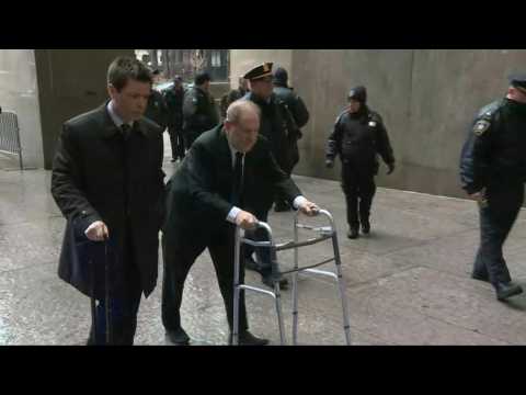 Weinstein arrives at court for jury selection