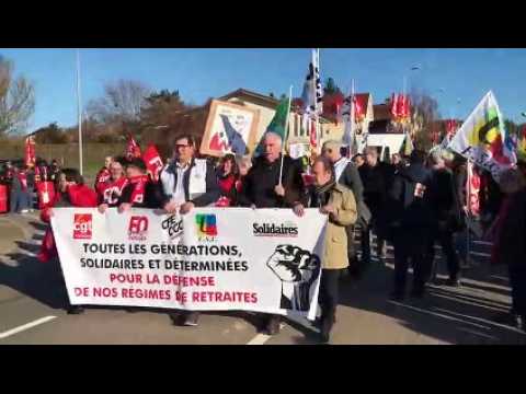 L'intersyndicale continue de se mobiliser contre la réforme des retraites
