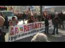 March against pension reform in Marseille on 43rd day of strike