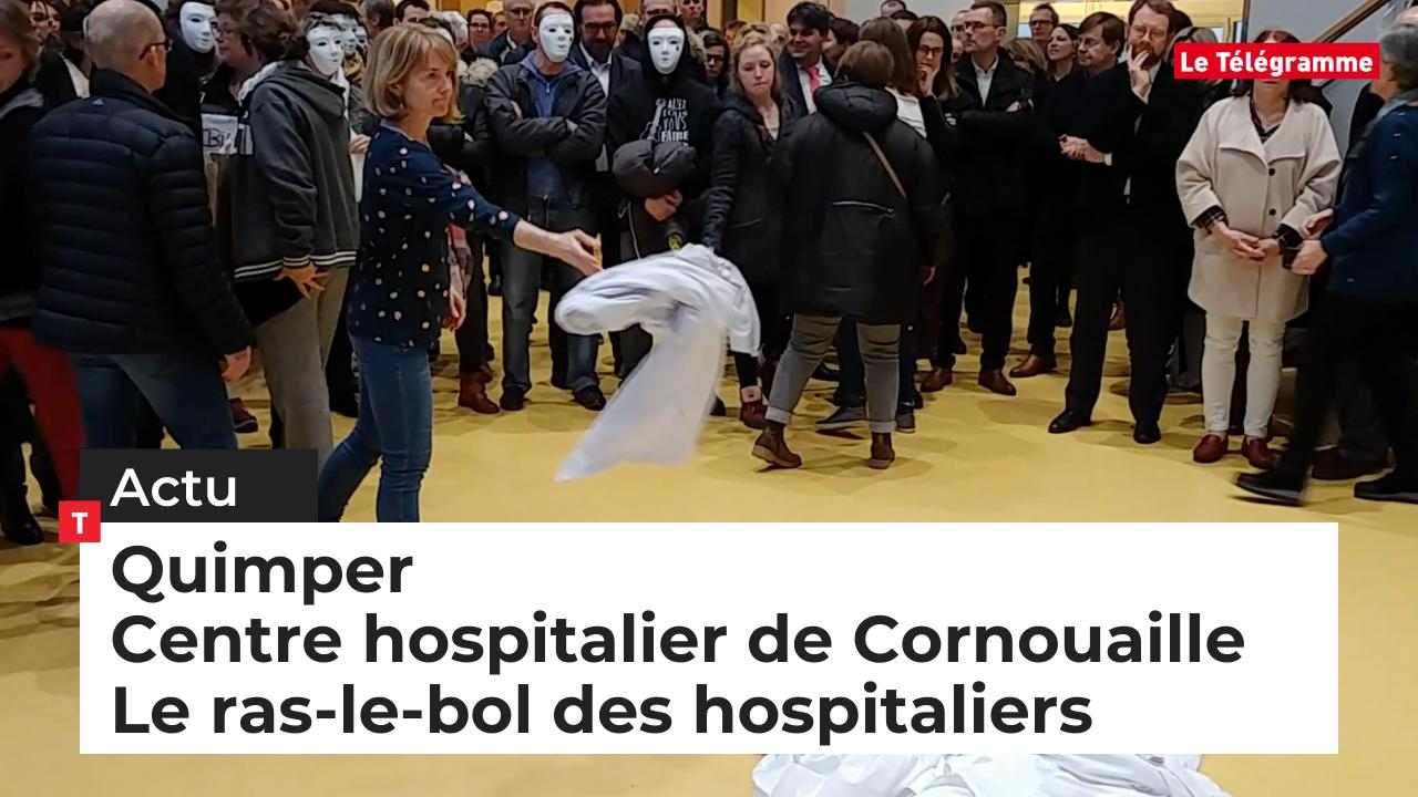 Quimper. Centre hospitalier de Cornouaille - Le ras-le-bol des hospitaliers (Le Télégramme)